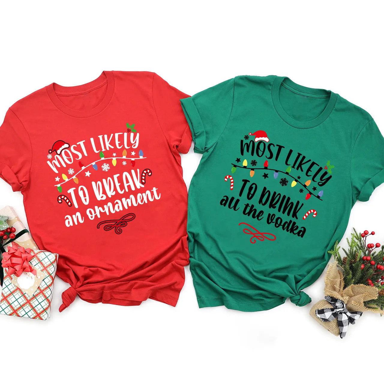 60 Quotes Most Likely And Custom Family Christmas Shirts 2023