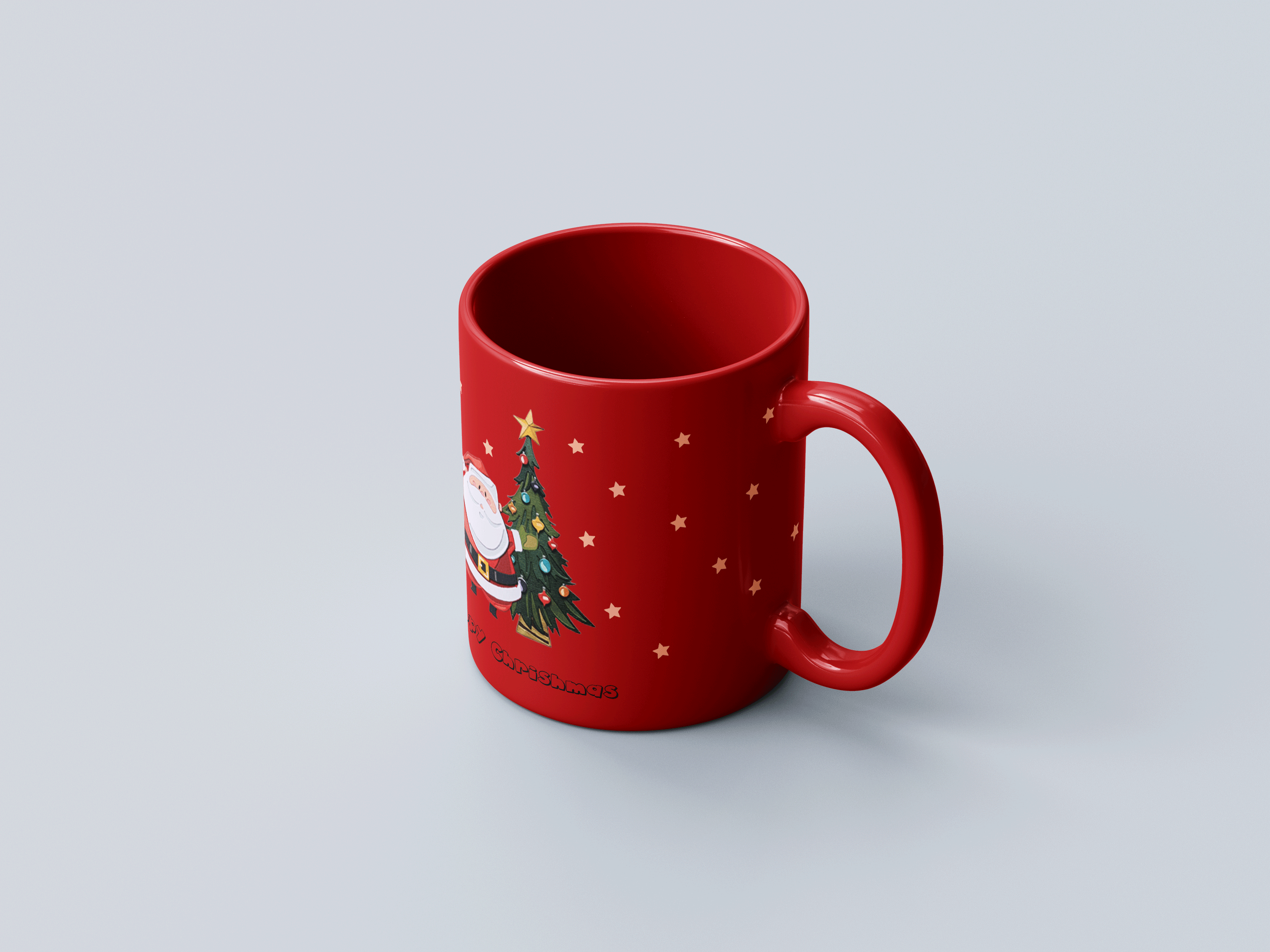 Customized name Christmas mug - Shapelys