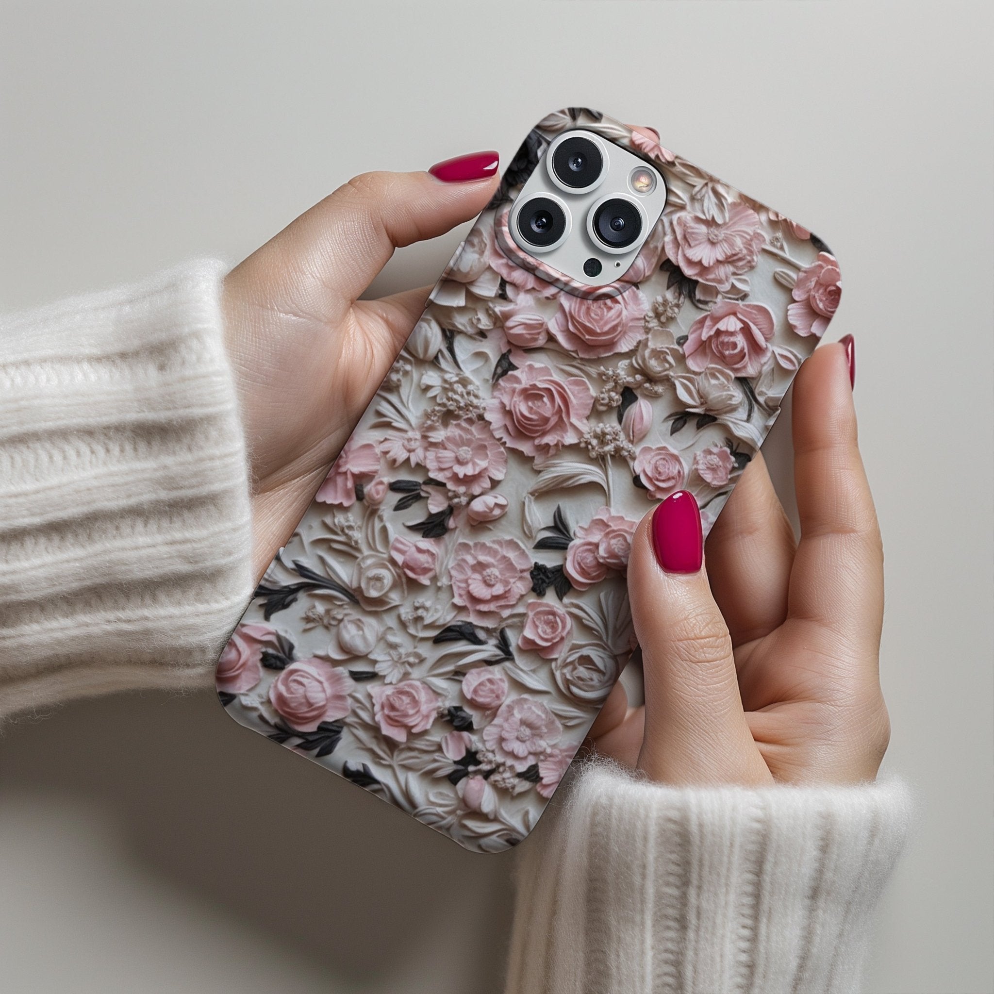 Flower phone case | Flower charm phone case | iPhone | Pixel | Samsung - Shapelys