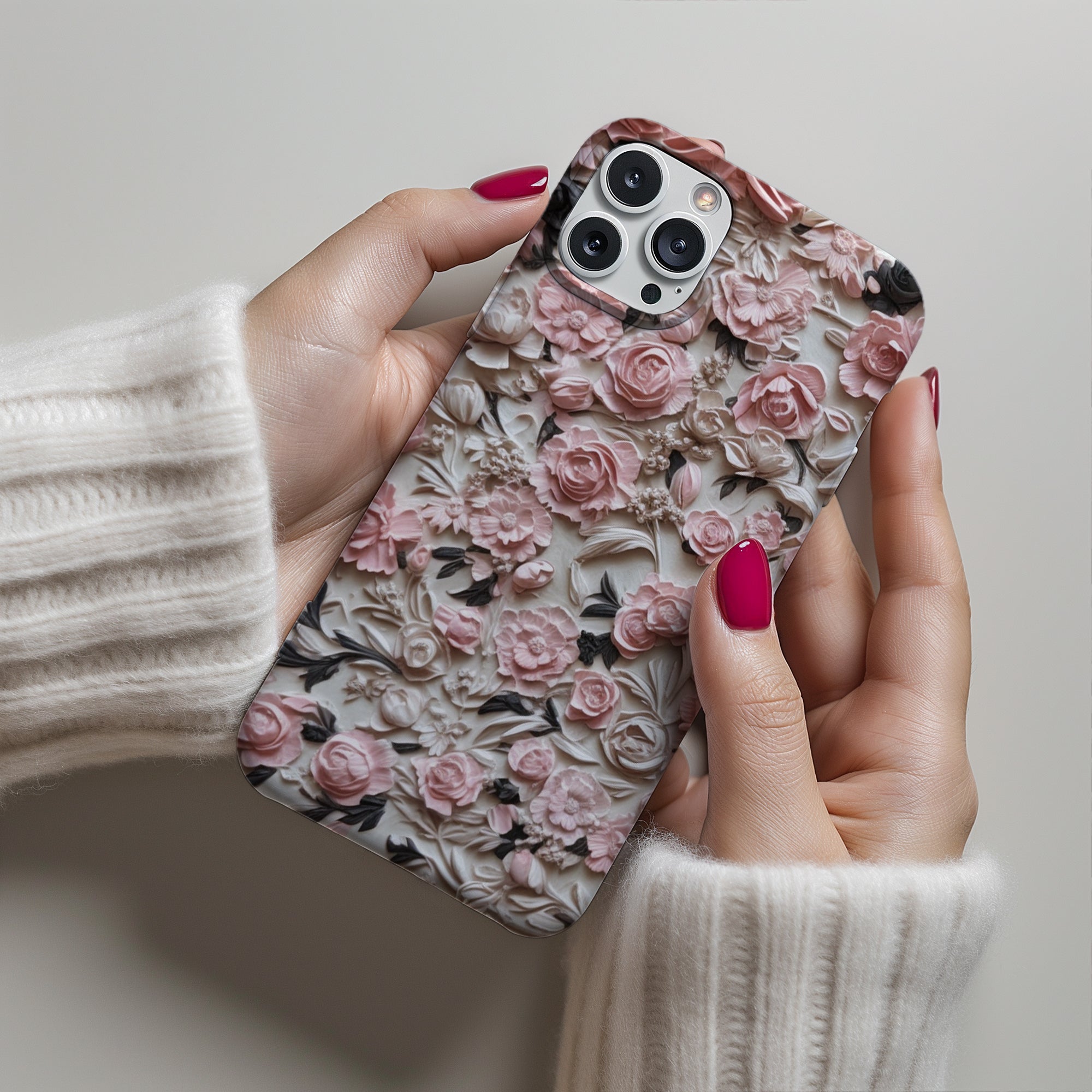 Flower phone case | Flower charm phone case | iPhone | Pixel | Samsung - Shapelys