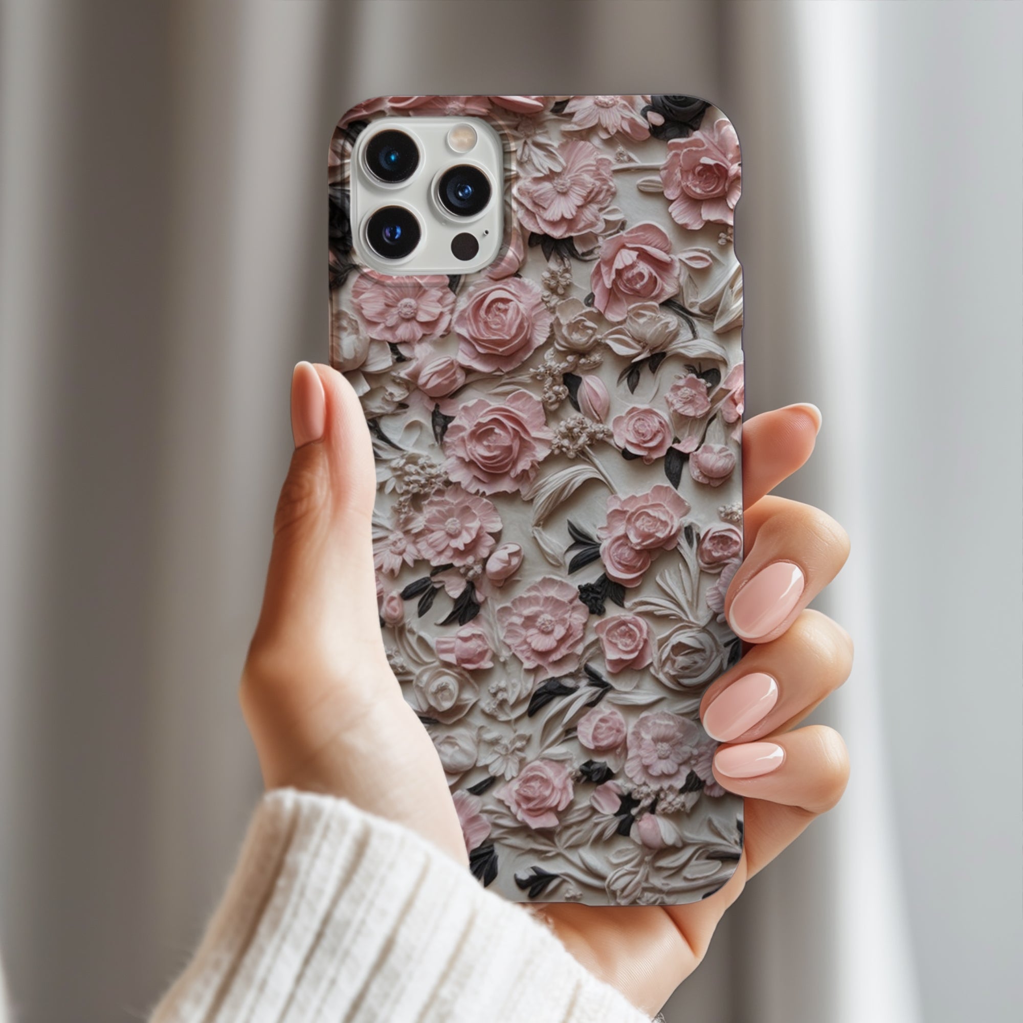 Flower phone case | Flower charm phone case | iPhone | Pixel | Samsung - Shapelys