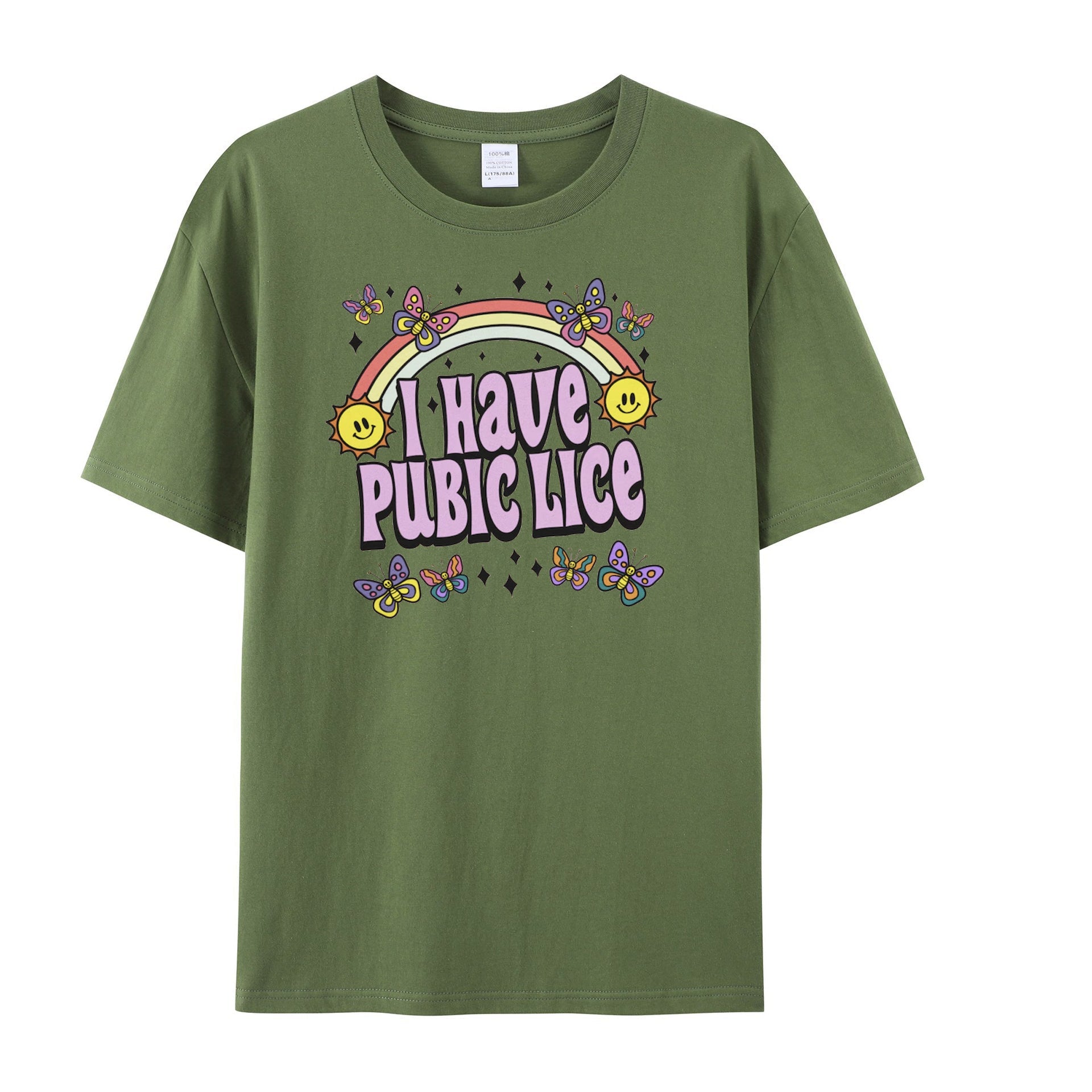 I Have Pubic Lice, Funny Shirt, Sarcastic Shirt, Oddly Specific, Meme Shirt, Ironic Shirt, Novelty Shirt, Iconic Shirt, Offensive Gen Z - Shapelys