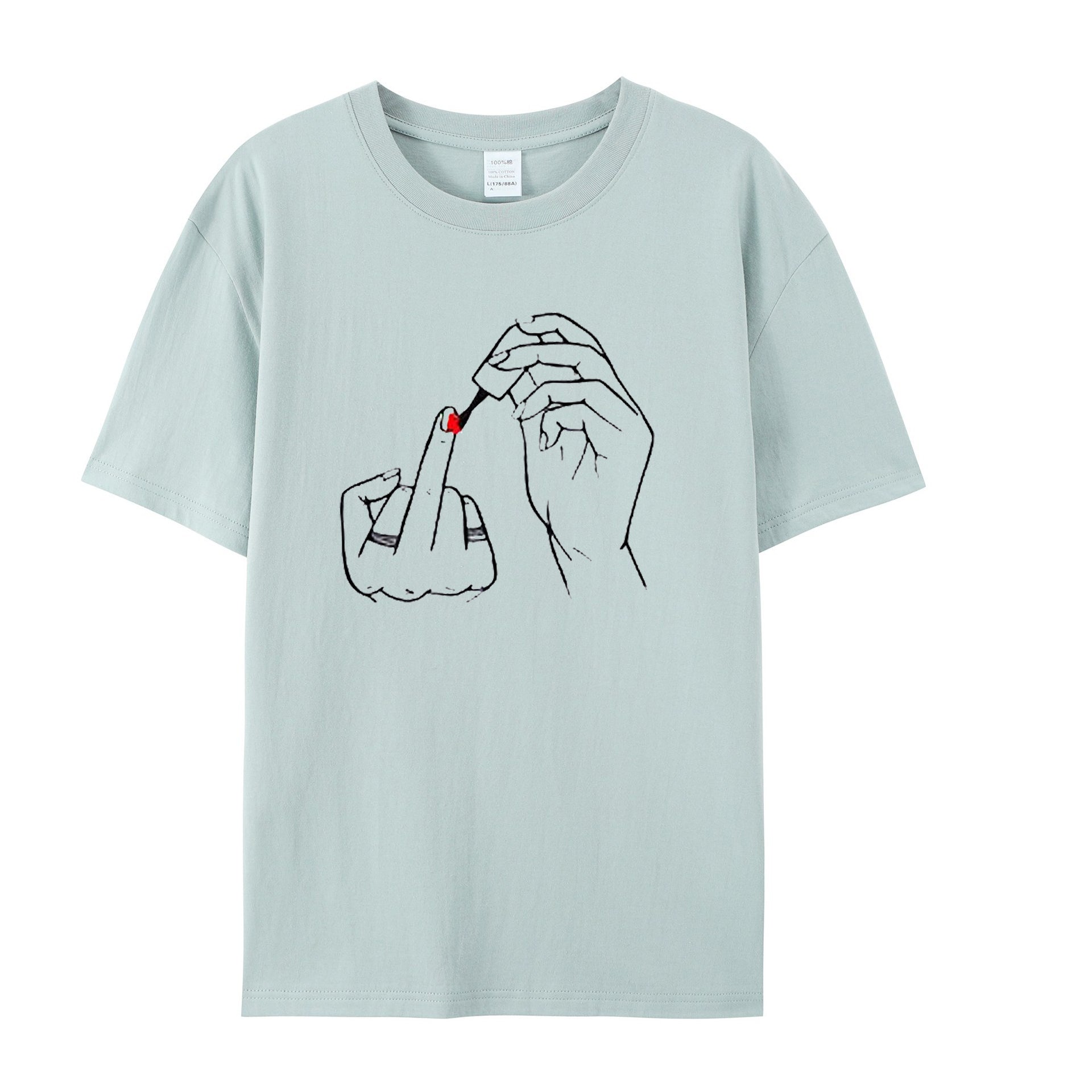 Nail polish t-shirt - Shapelys