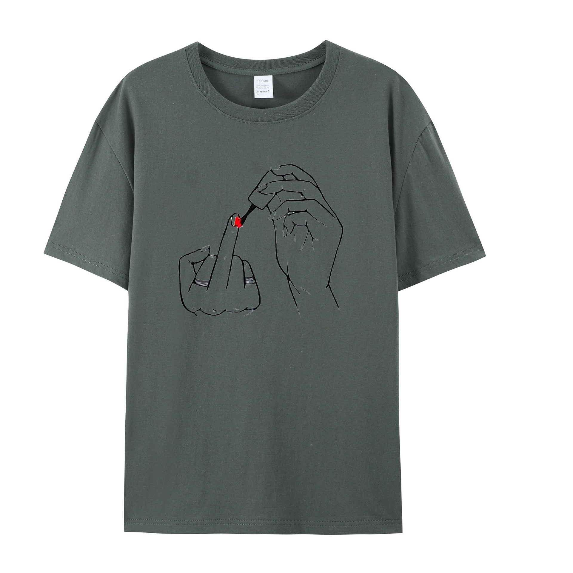 Nail polish t-shirt - Shapelys