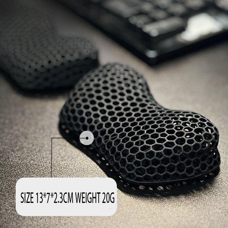 Polyurethane elastomer breathable wrist rest set - Shapelys