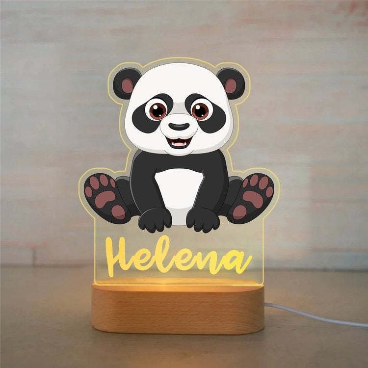 Baby name night light - Shapelys