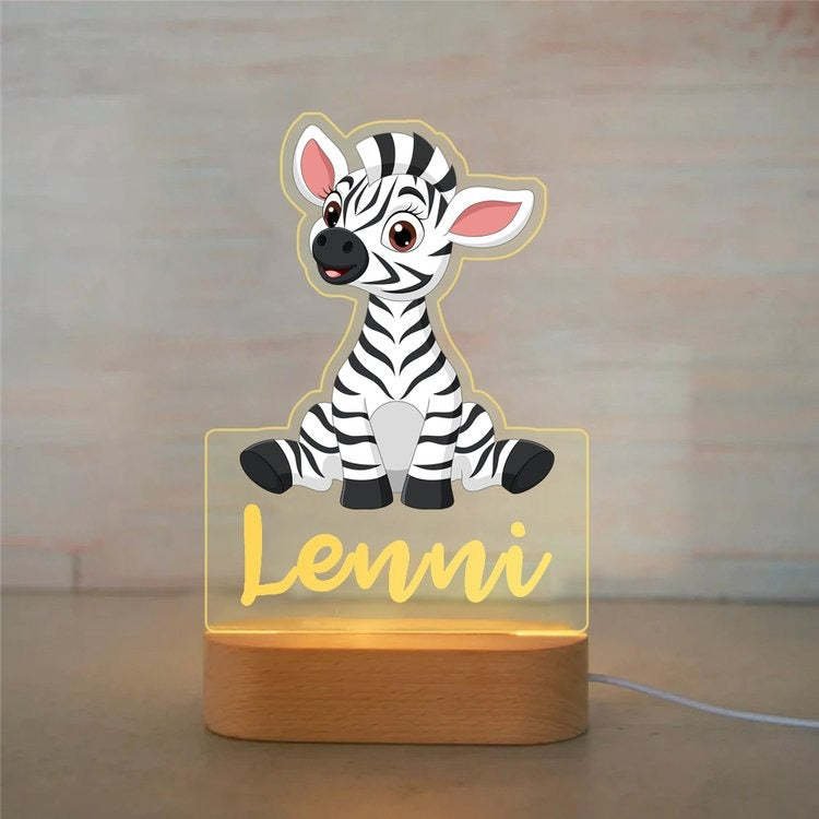 Baby name night light - Shapelys