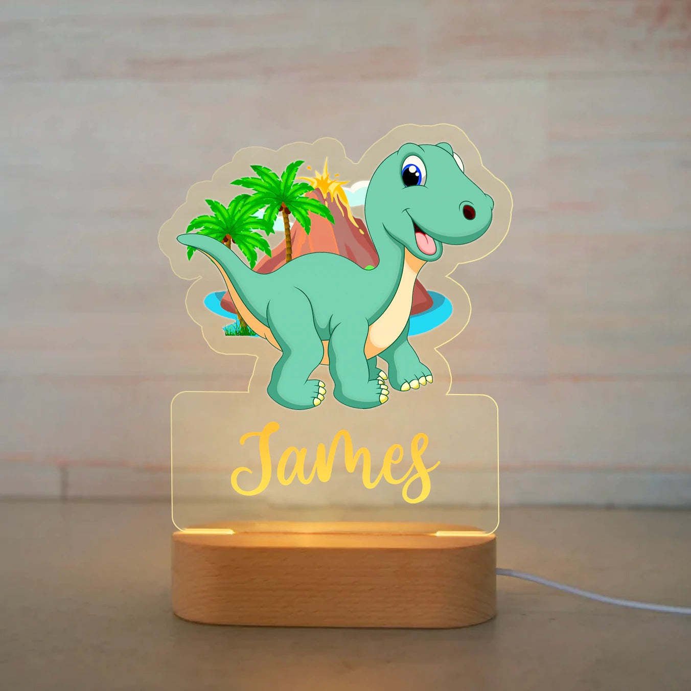 Baby name night light - Shapelys