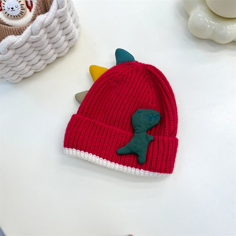 Children's Winter Dinosaur Hat - Shapelys