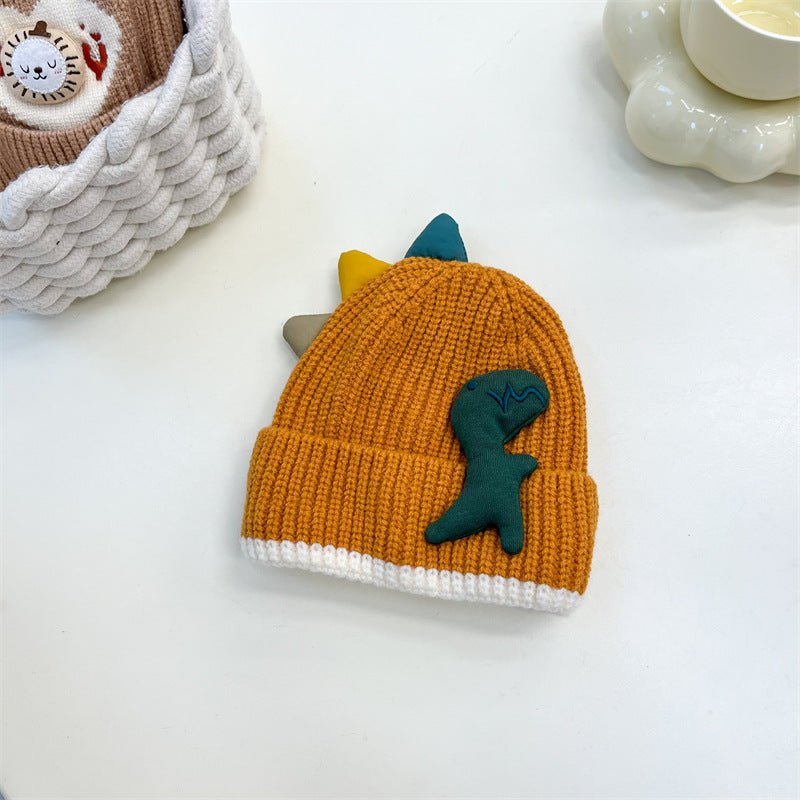 Children's Winter Dinosaur Hat - Shapelys