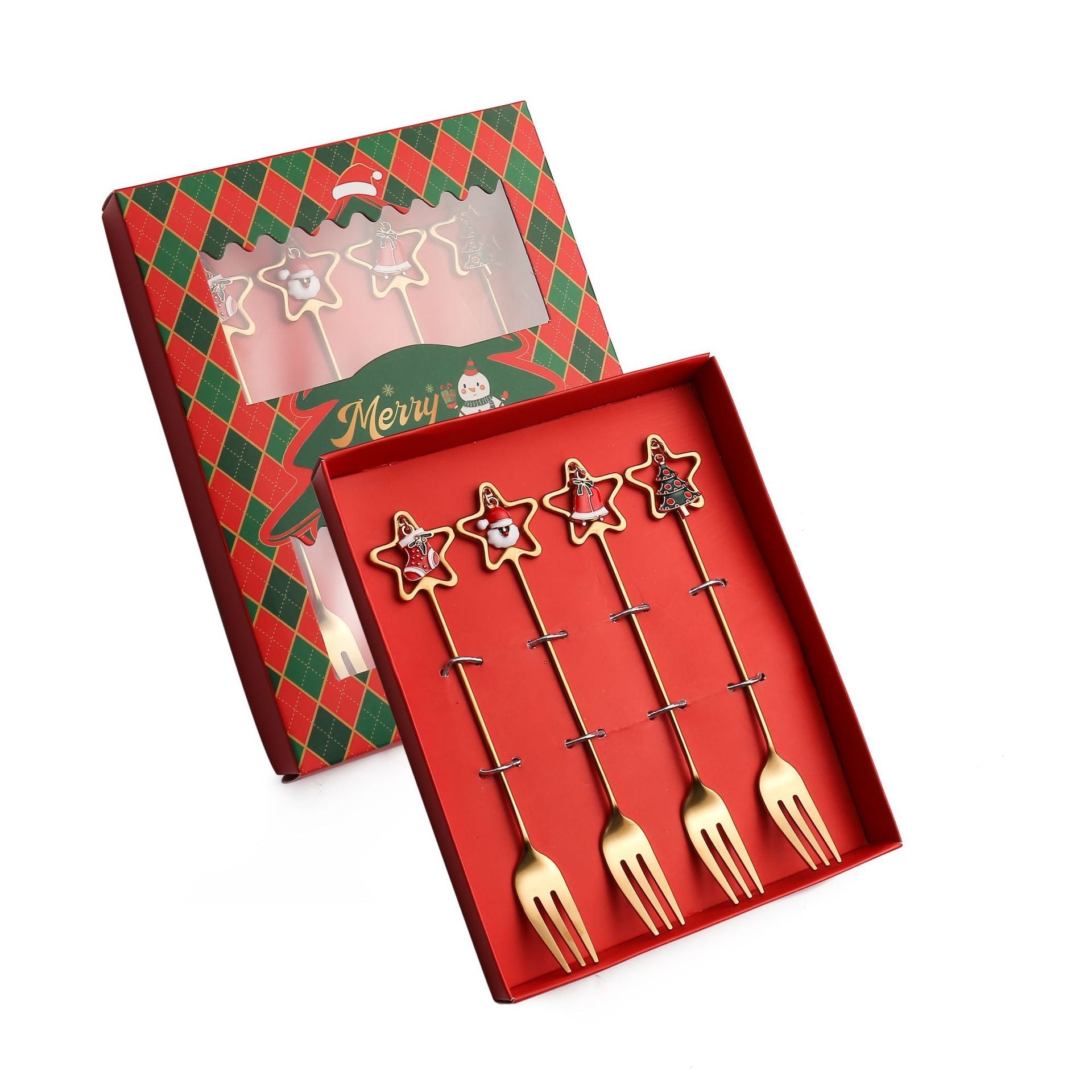 Christmas-themed cutlery2 - Shapelys