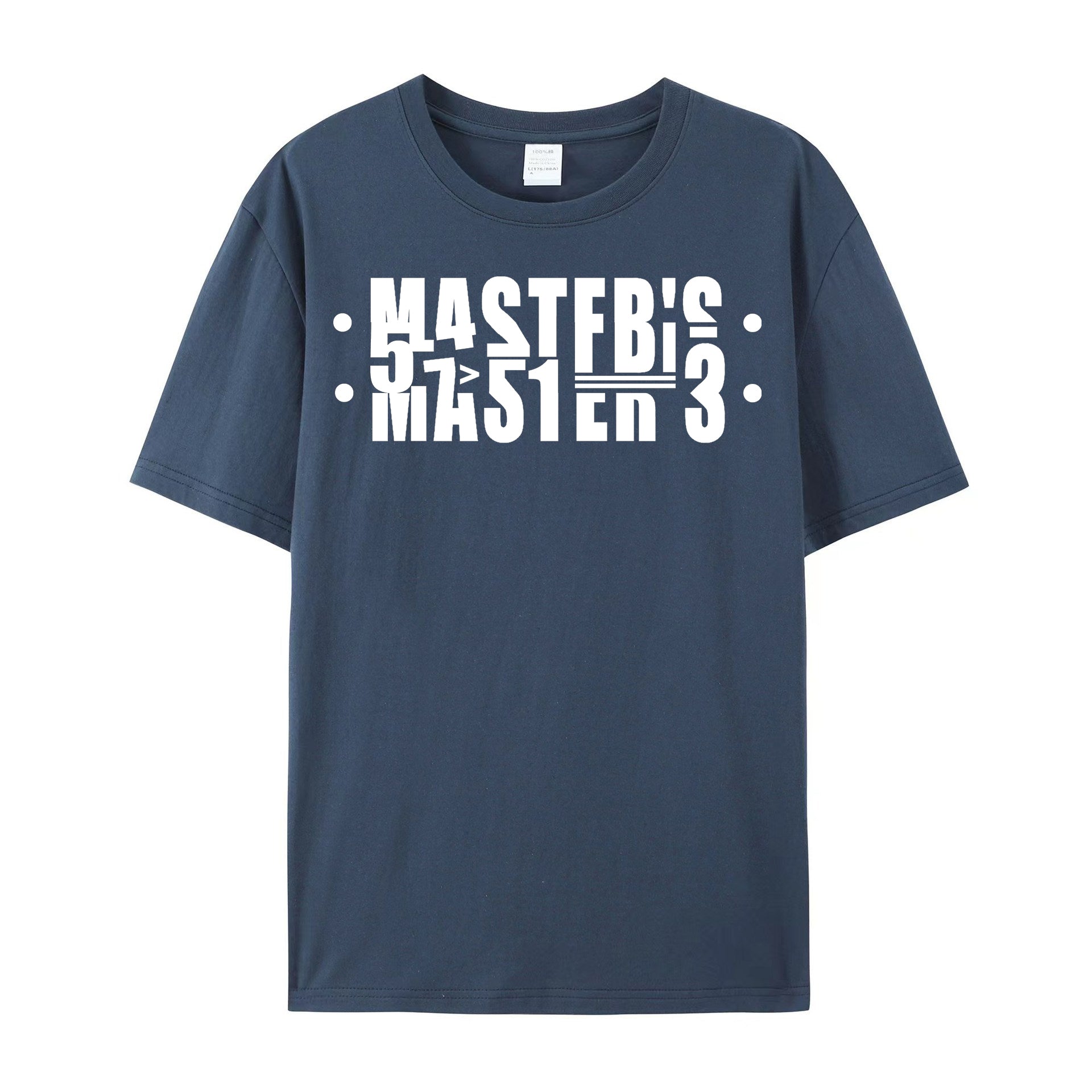 Class M (MASTER'S) - Secret Message Shirt - Soft Triblend Material Unisex Shirt - Shapelys