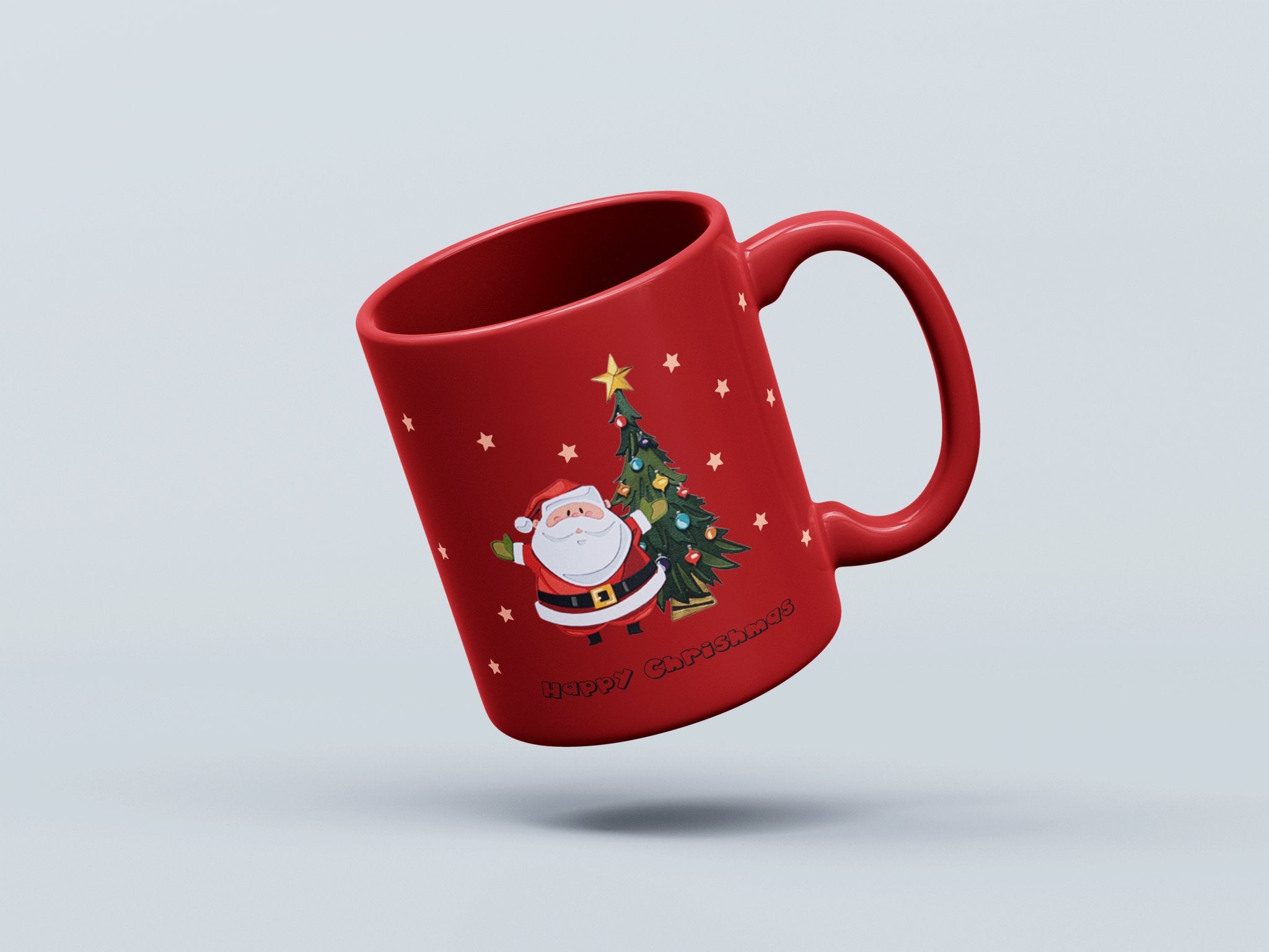 Customized name Christmas mug - Shapelys