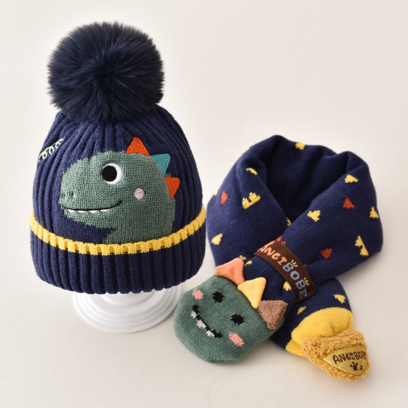 Cute Animal Hat and Scarf Set - Shapelys