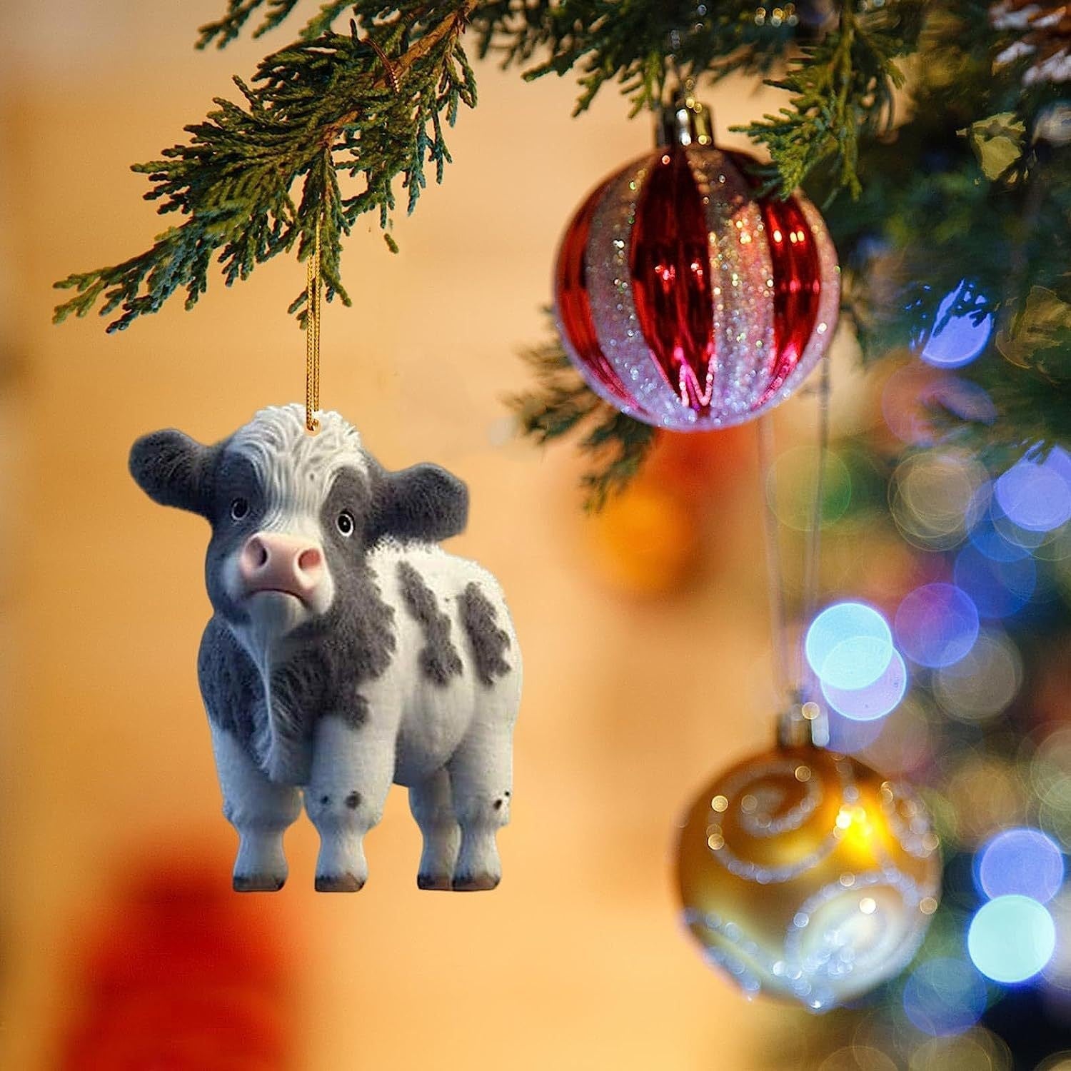 CUTE CARTOON COW HANGING ORNAMENTS - Shapelys