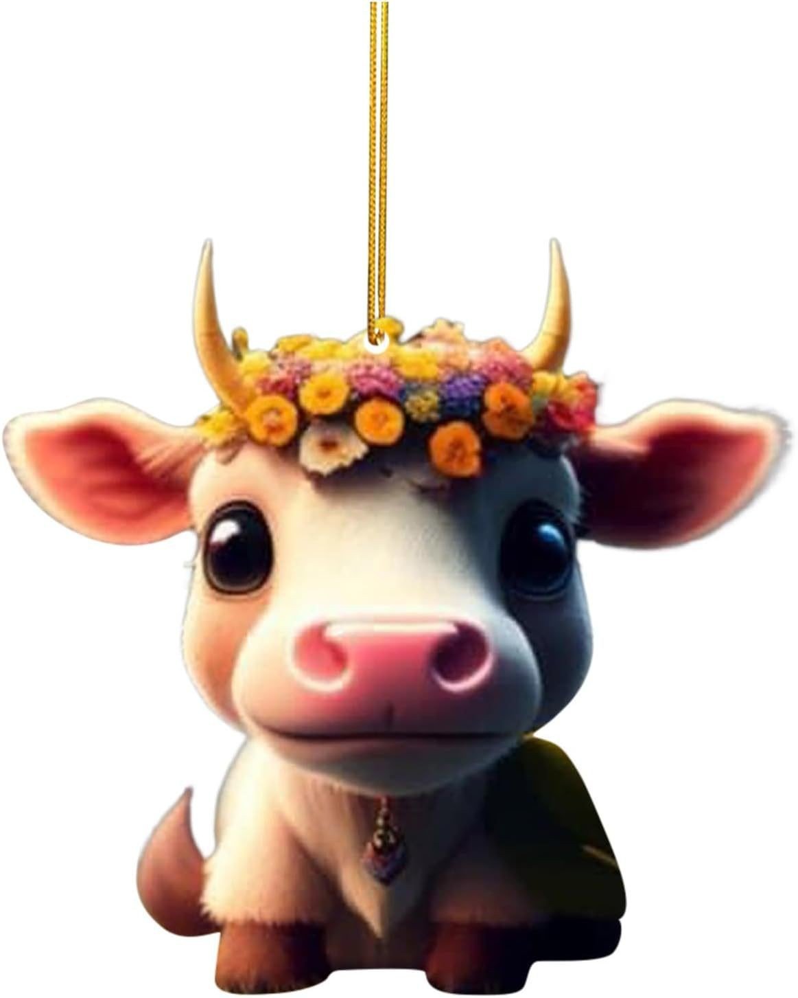 CUTE CARTOON COW HANGING ORNAMENTS - Shapelys