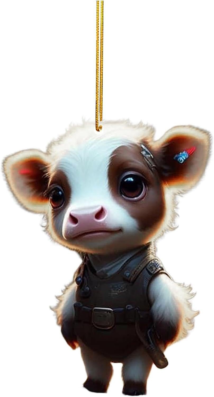 CUTE CARTOON COW HANGING ORNAMENTS - Shapelys