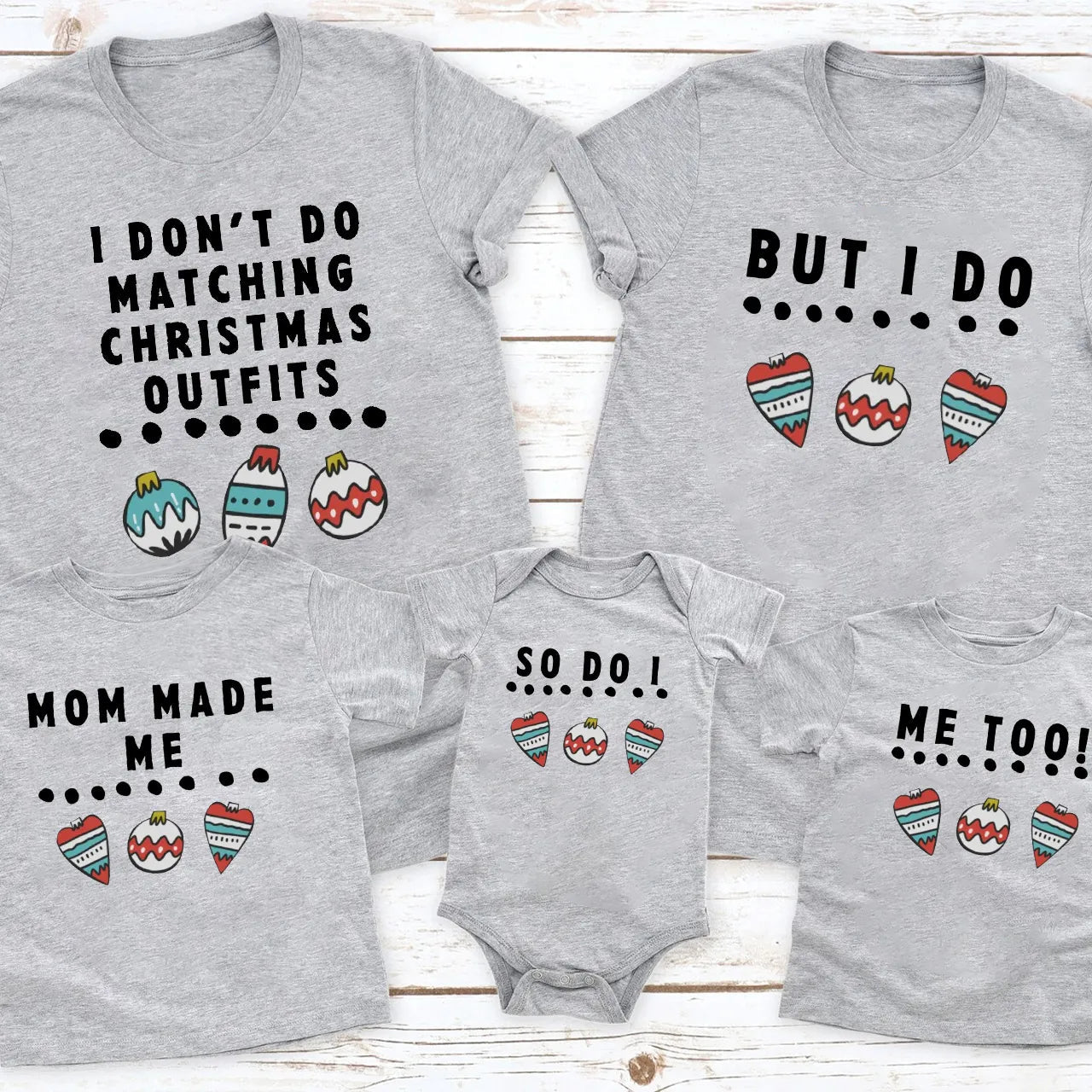 Family Group Christmas Shirt - Shapelys