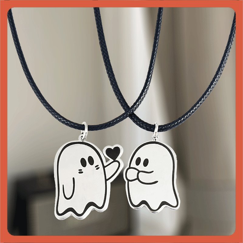 Ghostly Couple Necklace - Shapelys