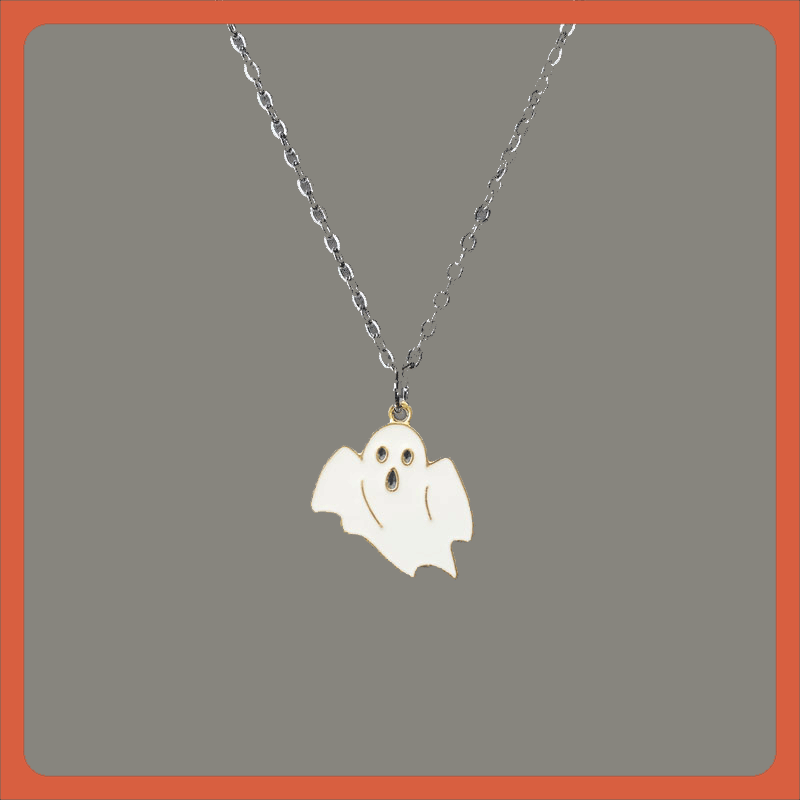 Halloween ghost necklace - Shapelys