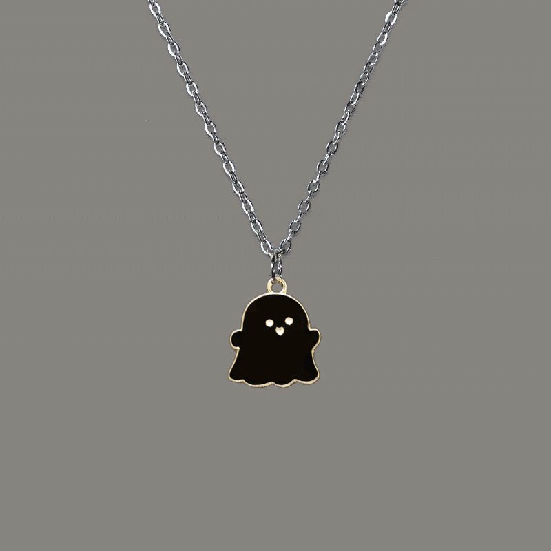 Halloween ghost necklace - Shapelys