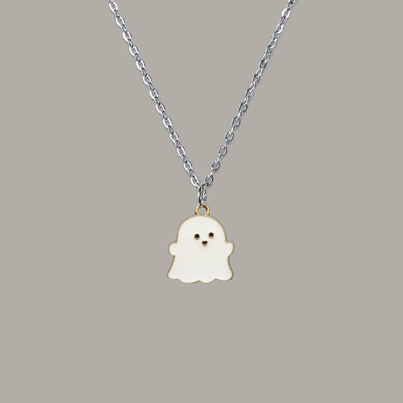 Halloween ghost necklace - Shapelys