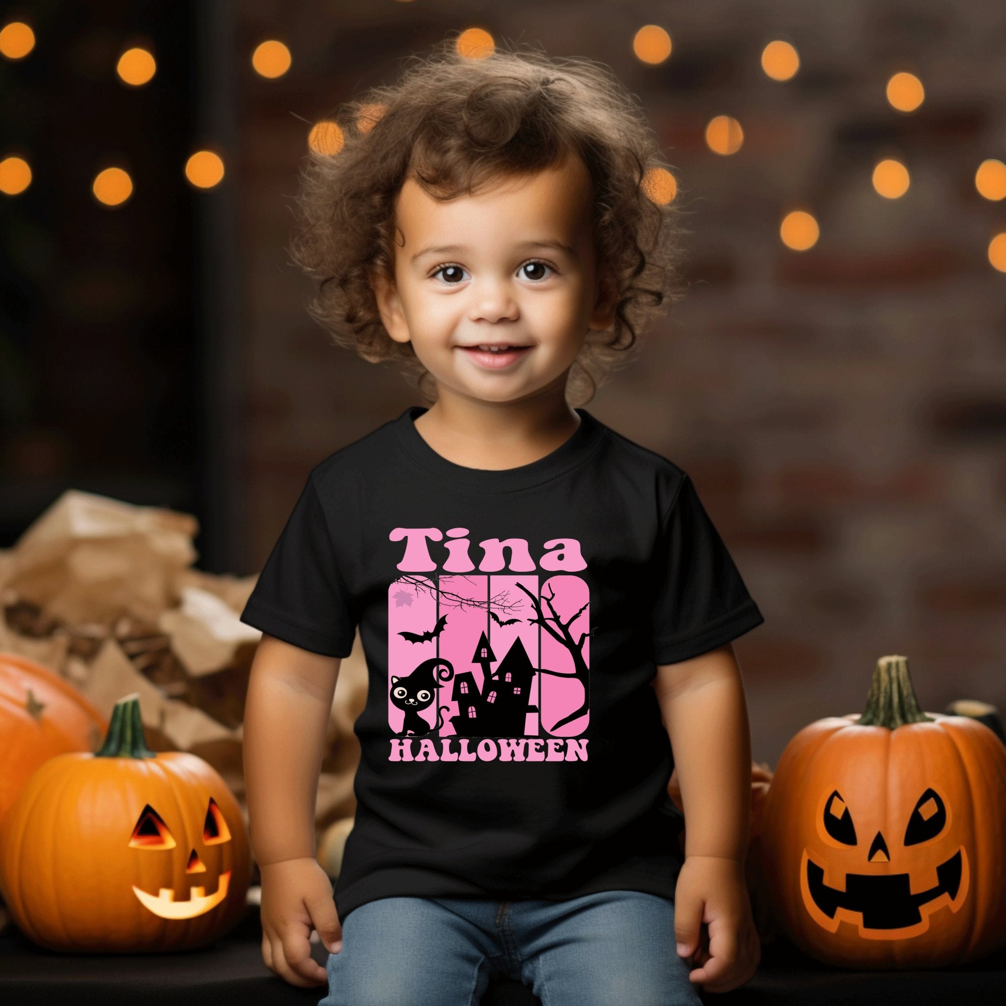 Halloween personalized baby shirts - Shapelys