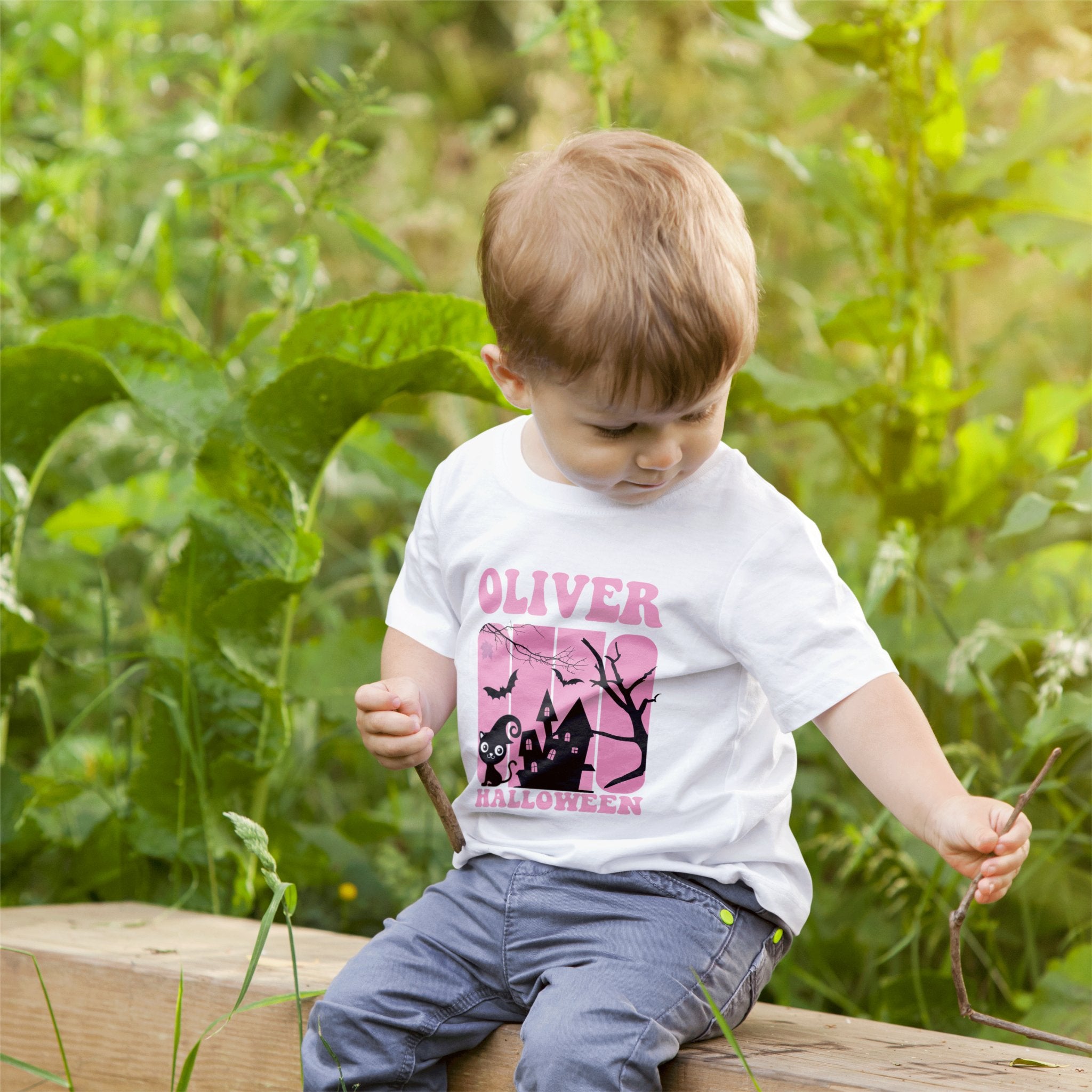 Halloween personalized baby shirts - Shapelys