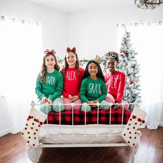 Kids Inspired loungewear Christmas Pajama - Shapelys