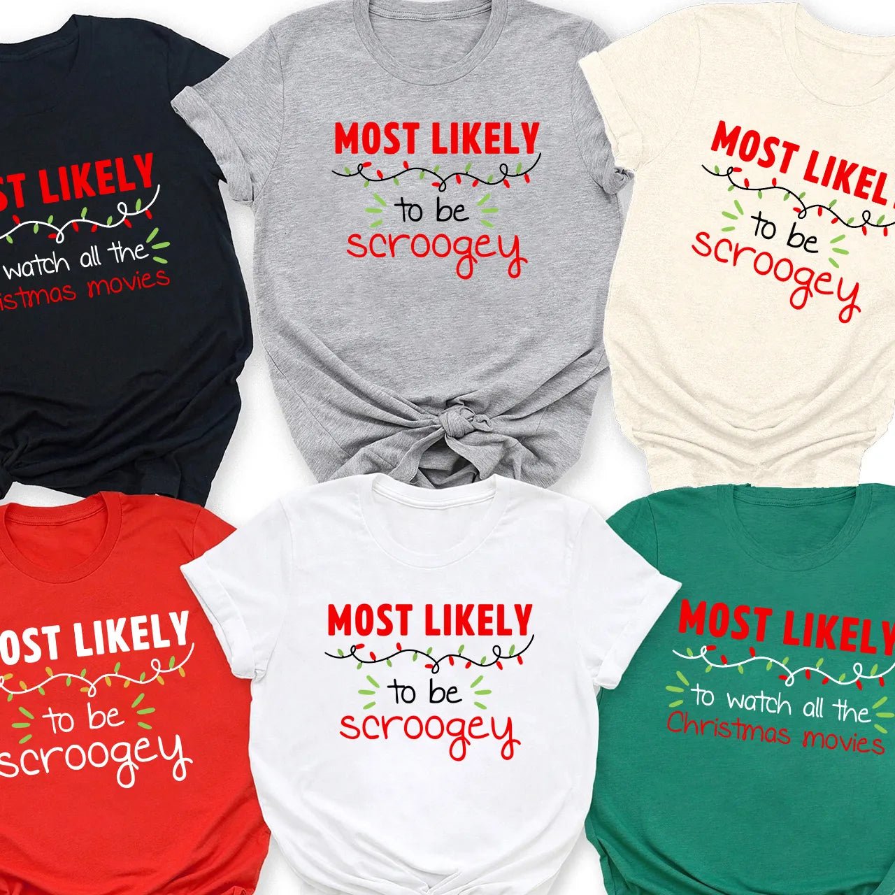 Matching Family Christmas Superlative Funny Shirts - Shapelys