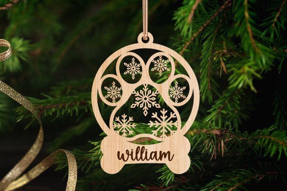 Personalized Christmas Ornament - Shapelys