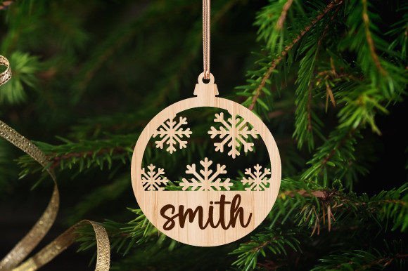 Personalized Christmas Ornament - Shapelys