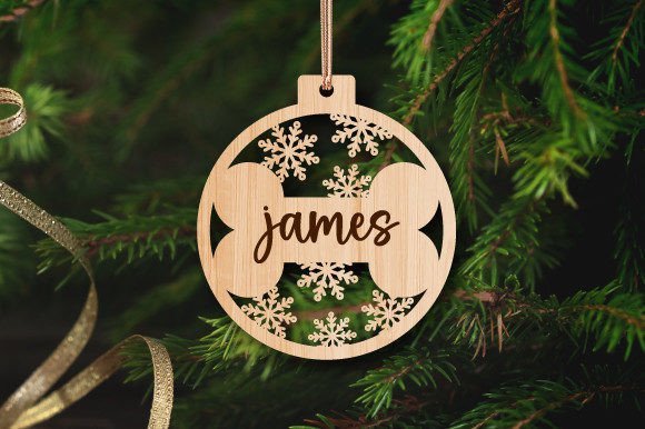 Personalized Christmas Ornament - Shapelys