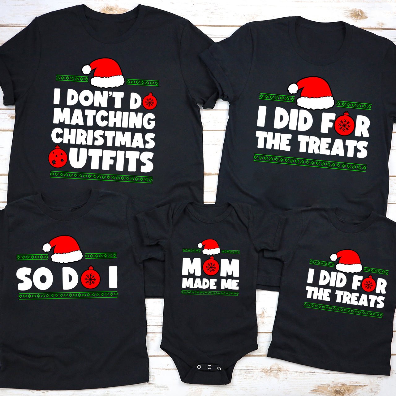 Personalized Funny Group Matching Christmas Party Shirts - Shapelys