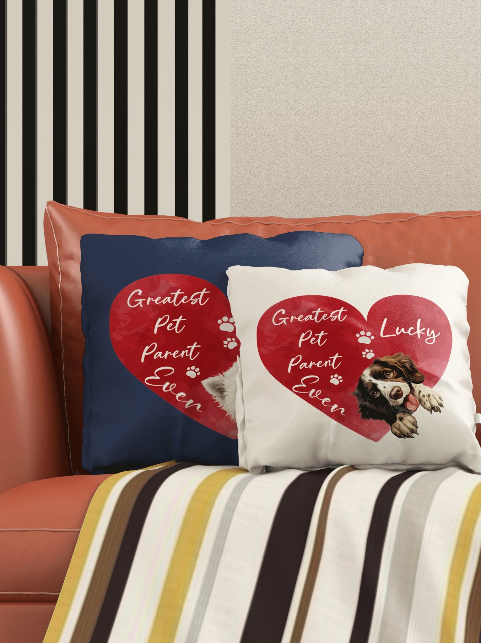 Personalized Pet Heart Pillow - Shapelys