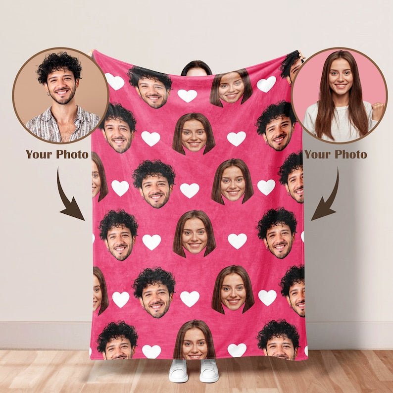 Personalized photo blanket - Shapelys