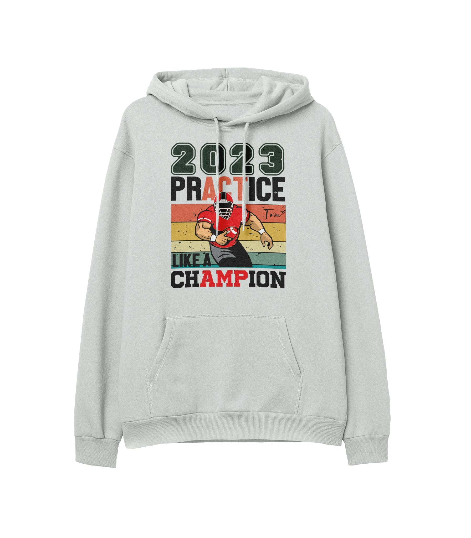 Personalized Rugby Sports Hoodie - Shapelys