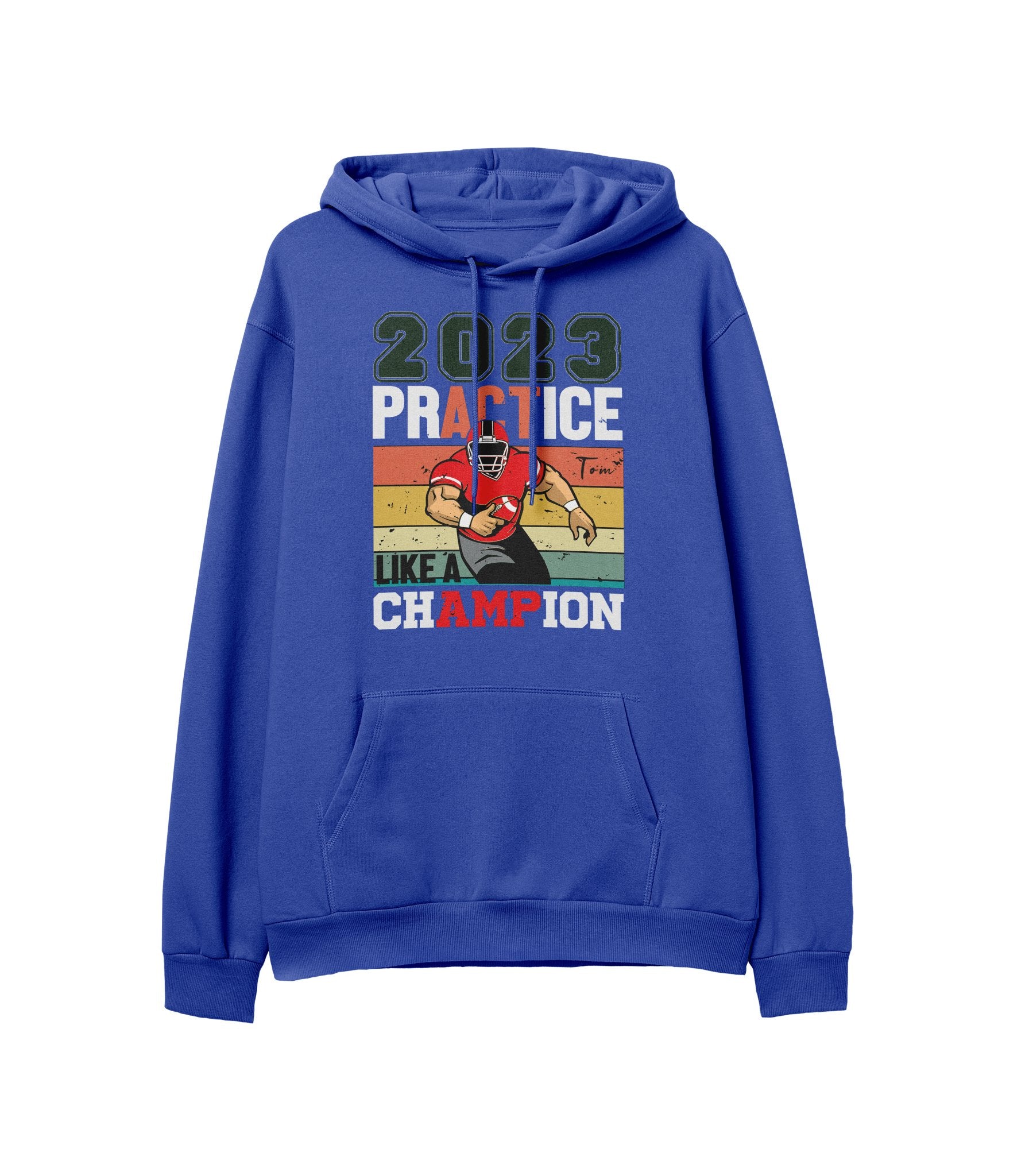 Personalized Rugby Sports Hoodie - Shapelys